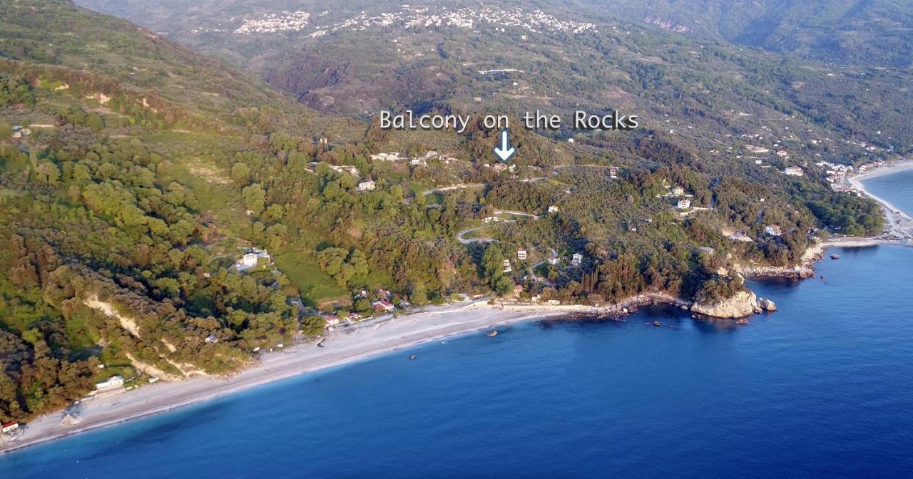 Agioi SarantaBalcony On The Rocks别墅 外观 照片